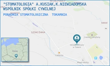 PORADNIA STOMATOLOGICZNA - "STOMATOLOGIA" A.KUSIAK,K.NIEWIADOMSKA WSPÓLNIK SPÓŁKI CYWILNEJ - UL. TOKARNIA 400,  TOKARNIA