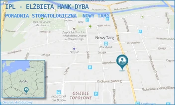 PORADNIA STOMATOLOGICZNA - IPL - ELŻBIETA HANK-DYBA - UL. SZAFLARSKA 14,  NOWY TARG