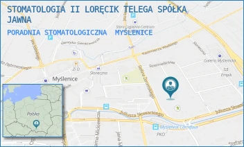 PORADNIA STOMATOLOGICZNA - STOMATOLOGIA II LORĘCIK TELEGA SPÓŁKA JAWNA - UL. STEFANA ŻEROMSKIEGO 2,  MYŚLENICE