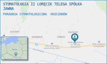 PORADNIA STOMATOLOGICZNA - STOMATOLOGIA II LORĘCIK TELEGA SPÓŁKA JAWNA - UL. KRZCZONÓW 82,  KRZCZONÓW
