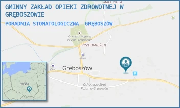 PORADNIA STOMATOLOGICZNA - GMINNY ZAKŁAD OPIEKI ZDROWOTNEJ W GRĘBOSZOWIE - UL. GRĘBOSZÓW 142,  GRĘBOSZÓW