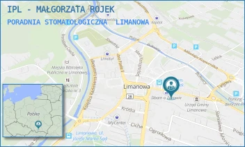 PORADNIA STOMATOLOGICZNA - IPL - MAŁGORZATA ROJEK - UL. MATKI BOSKIEJ BOLESNEJ 10,  LIMANOWA