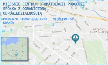 PORADNIA STOMATOLOGICZNA - NIEMCEWICZA - MIEJSKIE CENTRUM STOMATOLOGII PODGÓRZE SPÓŁKA Z OGRANICZONĄ ODPOWIEDZIALNOŚCIĄ - UL. NIEMCEWICZA 7,  KRAKÓW
