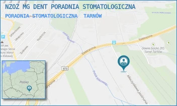 PORADNIA STOMATOLOGICZNA - NZOZ MG DENT PORADNIA STOMATOLOGICZNA - UL. JASTRUNA 55B,  TARNÓW