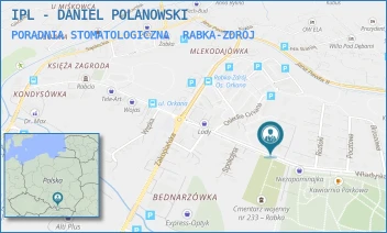 PORADNIA STOMATOLOGICZNA - IPL - DANIEL POLANOWSKI - UL. ORKANA 20 B,  RABKA-ZDRÓJ