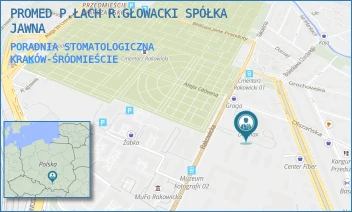 PORADNIA STOMATOLOGICZNA - PROMED P.ŁACH R.GŁOWACKI SPÓŁKA JAWNA - UL. OLSZAŃSKA 5G,  KRAKÓW-ŚRÓDMIEŚCIE