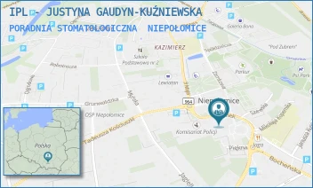 PORADNIA STOMATOLOGICZNA - IPL - JUSTYNA GAUDYN-KUŹNIEWSKA - RYNEK 21,  NIEPOŁOMICE