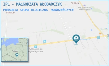 PORADNIA STOMATOLOGICZNA - IPL - MAŁGORZATA WŁODARCZYK - UL. WAWRZEŃCZYCE 174,  WAWRZEŃCZYCE