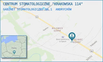 GABINET STOMATOLOGICZNY NR 1 - CENTRUM STOMATOLOGICZNE "KRAKOWSKA 114" - UL. KRAKOWSKA 114/4,  ANDRYCHÓW
