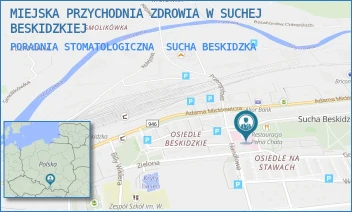 PORADNIA STOMATOLOGICZNA - MIEJSKA PRZYCHODNIA ZDROWIA W SUCHEJ BESKIDZKIEJ - UL. HANDLOWA 1,  SUCHA BESKIDZKA
