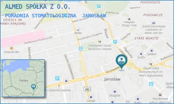 PORADNIA STOMATOLOGICZNA - ALMED SPÓŁKA Z O.O. - UL. GRUNWALDZKA 1,  JAROSŁAW