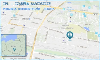 PORADNIA ORTODONTYCZNA - IPL - IZABELA BARTOSZCZE - UL. UL.K.K.WIELKIEGO 28,  OLKUSZ