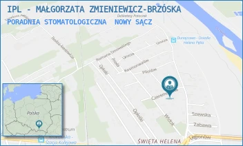 PORADNIA STOMATOLOGICZNA - IPL - MAŁGORZATA ZMIENIEWICZ-BRZÓSKA - UL. CZEREMCHOWA 5A,  NOWY SĄCZ