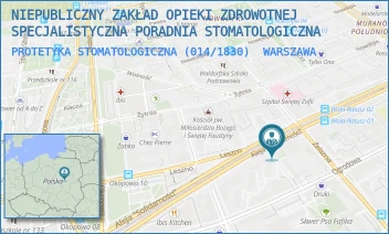 PROTETYKA STOMATOLOGICZNA (014/1830) - NIEPUBLICZNY ZAKŁAD OPIEKI ZDROWOTNEJ SPECJALISTYCZNA PORADNIA STOMATOLOGICZNA - ALEJA SOLIDARNOŚCI 155/22,  WARSZAWA