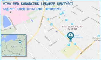 GABINET STOMATOLOGICZNY - VIVA-MED KONOŃCZUK LEKARZE DENTYŚCI - POWSTANIA STYCZNIOWEGO 6D, CHOROSZCZ