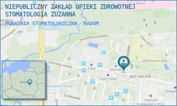 PORADNIA STOMATOLOGICZNA - NIEPUBLICZNY ZAKŁAD OPIEKI ZDROWOTNEJ STOMATOLOGIA ZUZANNA - KRÓLOWEJ JADWIGI 16E/6U,  RADOM