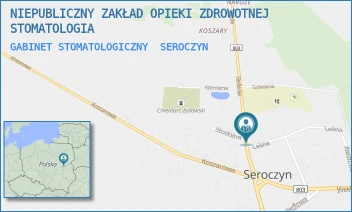GABINET STOMATOLOGICZNY - NIEPUBLICZNY ZAKŁAD OPIEKI ZDROWOTNEJ STOMATOLOGIA - SIEDLECKA 3,  SEROCZYN