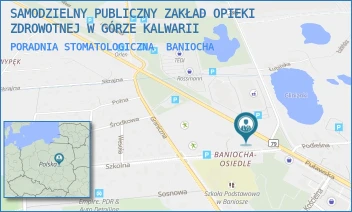 PORADNIA STOMATOLOGICZNA - SAMODZIELNY PUBLICZNY ZAKŁAD OPIEKI ZDROWOTNEJ W GÓRZE KALWARII - PUŁAWSKA 2,  BANIOCHA