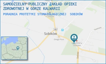 PORADNIA PROTETYKI STOMATOLOGICZNEJ - SAMODZIELNY PUBLICZNY ZAKŁAD OPIEKI ZDROWOTNEJ W GÓRZE KALWARII - SOBIKÓW 14,  SOBIKÓW