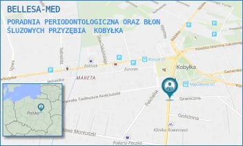PORADNIA PERIODONTOLOGICZNA ORAZ BŁON ŚLUZOWYCH PRZYZĘBIA - BELLESA-MED - NAPOLEONA 20,  KOBYŁKA