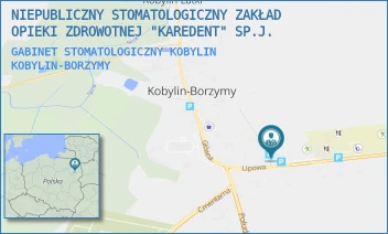 GABINET STOMATOLOGICZNY KOBYLIN - NIEPUBLICZNY STOMATOLOGICZNY ZAKŁAD OPIEKI ZDROWOTNEJ "KAREDENT" SP.J. - LIPOWA 15,  KOBYLIN-BORZYMY