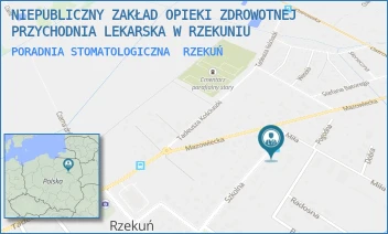 PORADNIA STOMATOLOGICZNA - NIEPUBLICZNY ZAKŁAD OPIEKI ZDROWOTNEJ PRZYCHODNIA LEKARSKA W RZEKUNIU - SZKOLNA 21,  RZEKUŃ