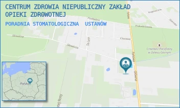 PORADNIA STOMATOLOGICZNA - CENTRUM ZDROWIA ADAM MUSZYŃSKI SPÓŁKA KOMANDYTOWO-AKCYJNA - SŁOWICZA 1A,  USTANÓW
