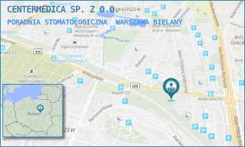 PORADNIA STOMATOLOGICZNA - CENTERMEDICA SP. Z O.O. - WÓLCZYŃSKA 17A,  WARSZAWA BIELANY