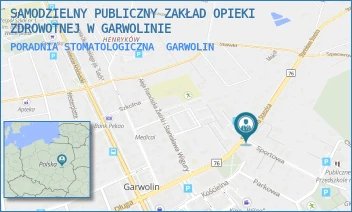 PORADNIA STOMATOLOGICZNA - SAMODZIELNY PUBLICZNY ZAKŁAD OPIEKI ZDROWOTNEJ W GARWOLINIE - STASZICA 18,  GARWOLIN