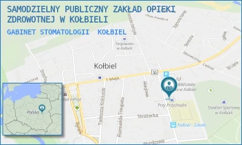 GABINET STOMATOLOGII - SAMODZIELNY PUBLICZNY ZAKŁAD OPIEKI ZDROWOTNEJ W KOŁBIELI - SZKOLNA 3,  KOŁBIEL