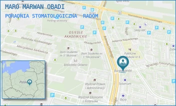 PORADNIA STOMATOLOGICZNA - MARO MARWAN OBADI - BOLESŁAWA CHROBREGO 46/U1,  RADOM