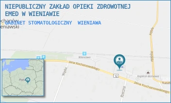 GABINET STOMATOLOGICZNY - NIEPUBLICZNY ZAKŁAD OPIEKI ZDROWOTNEJ EMED W WIENIAWIE - KOCHANOWSKIEGO 86,  WIENIAWA