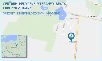 GABINET STOMATOLOGICZNY - CENTRUM MEDYCZNE WIFRAMED BEATA LUBCZYK-STRANZ - POCZTY SASKIEJ 20,  KROCZEWO