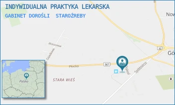 GABINET DOROŚLI - INDYWIDUALNA PRAKTYKA LEKARSKA - GÓRA UL.DOJAZD 2,  STAROŹREBY