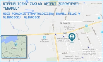 NZOZ PORADNIA STOMATOLOGICZNA ENAMEL FILAI W GLINOJECKU - NIEPUBLICZNY ZAKŁAD OPIEKI ZDROWOTNEJ "ENAMEL" - TARGOWA 6,  GLINOJECK