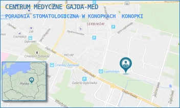 PORADNIA STOMATOLOGICZNA W KONOPKACH - CENTRUM MEDYCZNE GAJDA-MED - 8,  KONOPKI