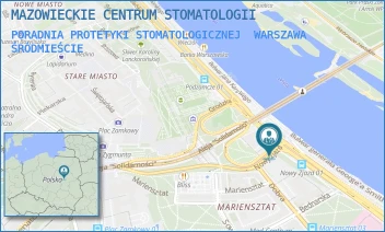PORADNIA PROTETYKI STOMATOLOGICZNEJ - MAZOWIECKIE CENTRUM STOMATOLOGII - NOWY ZJAZD 1,  WARSZAWA ŚRÓDMIEŚCIE