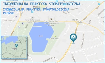 INDYWIDUALNA PRAKTYKA STOMATOLOGICZNA - INDYWIDUALNA PRAKTYKA STOMATOLOGICZNA - WYSZOGODZKA 37,  PŁOŃSK