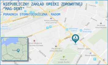 PORADNIA STOMATOLOGICZNA - NIEPUBLICZNY ZAKŁAD OPIEKI ZDROWOTNEJ "MAG-DENT" - SLOWACKIEGO 64,  RADOM
