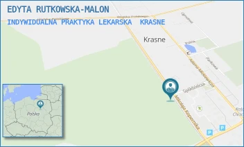 INDYWIDUALNA PRAKTYKA LEKARSKA - EDYTA RUTKOWSKA-MALON - MIKOŁAJA KOPERNIKA 3,  KRASNE