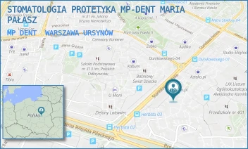 MP DENT - STOMATOLOGIA PROTETYKA MP-DENT MARIA PAŁASZ - DEMBOWSKIEGO 12,  WARSZAWA URSYNÓW