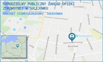 GABINET STOMATOLOGICZNY - SAMODZIELNY PUBLICZNY ZAKŁAD OPIEKI ZDROWOTNEJ W SULEJÓWKU - ARMII KRAJOWEJ 21,  SULEJÓWEK