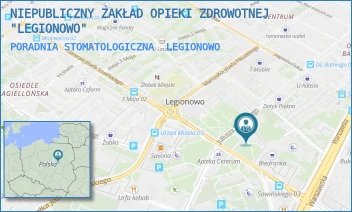 PORADNIA STOMATOLOGICZNA - NIEPUBLICZNY ZAKŁAD OPIEKI ZDROWOTNEJ "LEGIONOWO" - SOWIŃSKIEGO 4,  LEGIONOWO