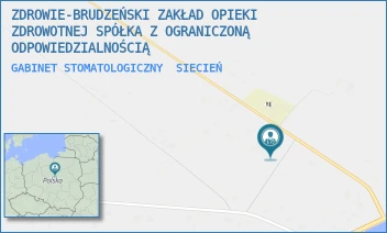 GABINET STOMATOLOGICZNY - ZDROWIE-BRUDZEŃSKI ZAKŁAD OPIEKI ZDROWOTNEJ SPÓŁKA Z OGRANICZONĄ ODPOWIEDZIALNOŚCIĄ - 134,  SIECIEŃ
