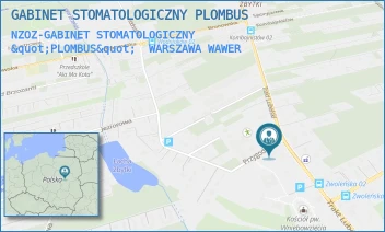 NZOZ-GABINET STOMATOLOGICZNY "PLOMBUS" - GABINET STOMATOLOGICZNY PLOMBUS - TRAKT LUBELSKI 163/23,  WARSZAWA WAWER