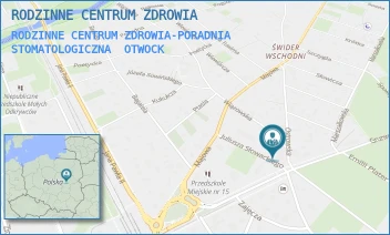 RODZINNE CENTRUM ZDROWIA-PORADNIA STOMATOLOGICZNA - RODZINNE CENTRUM ZDROWIA - GRUNWALDZKA 13,  OTWOCK