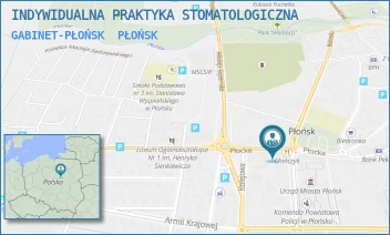 GABINET-PŁOŃSK - INDYWIDUALNA PRAKTYKA STOMATOLOGICZNA - PŁOCKA 43,  PŁOŃSK