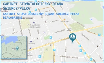 GABINET STOMATOLOGICZNY DIANA ŚWIERCZ-PEŁKA - GABINET STOMATOLOGICZNY DIANA ŚWIERCZ-PEŁKA - KRAKOWSKA 80,  BIAŁOBRZEGI
