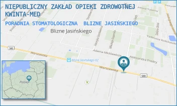 PORADNIA STOMATOLOGICZNA - NIEPUBLICZNY ZAKŁAD OPIEKI ZDROWOTNEJ KWINTA-MED - PIOTRA SKARGI 2,  BLIZNE JASIŃSKIEGO