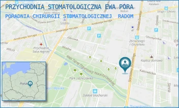 PORADNIA CHIRURGII STOMATOLOGICZNEJ - PRZYCHODNIA STOMATOLOGICZNA EWA PORA - WODNA 26,  RADOM